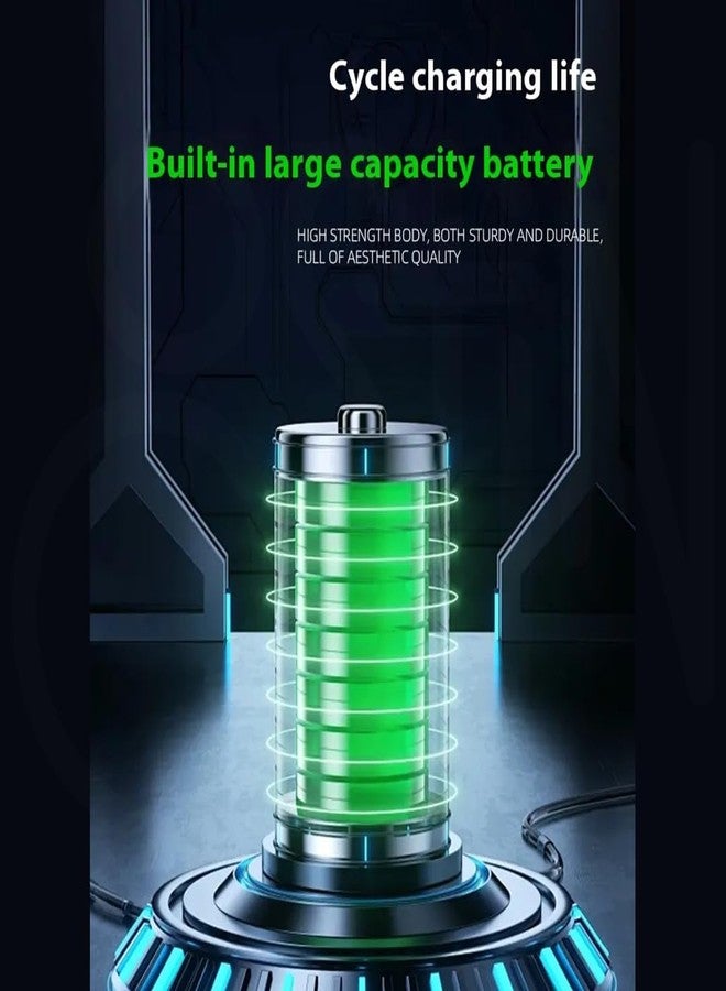 Ostin مصباح أوستين LED فائق السطوع، مصباح يدوي صغير قابل لإعادة الشحن، مزود بضوء أحمر وأشعة فوق بنفسجية وزرقاء، مثالي للجري الليلي، والمشي لمسافات طويلة في الهواء الطلق، والإصلاحات الداخلية، والتخييم. - Image 3